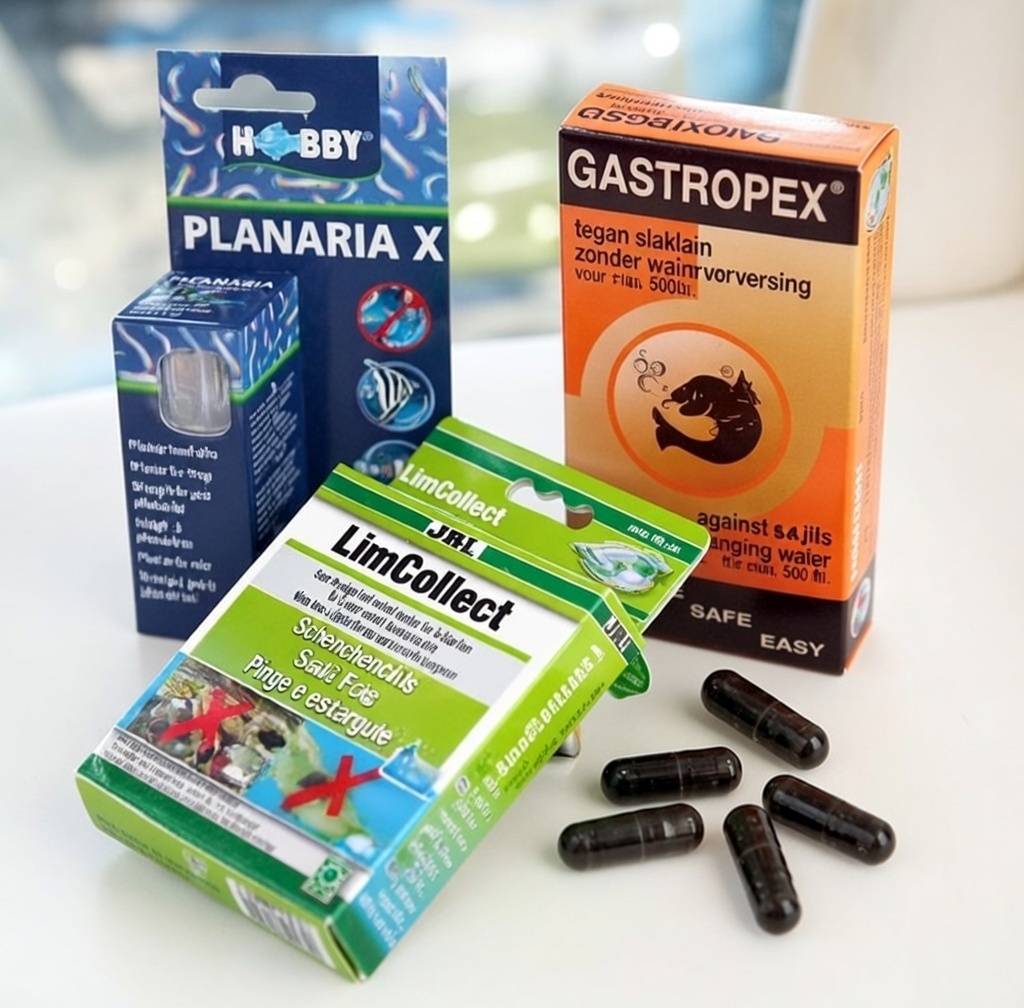 Snegle og Planarie fjerner